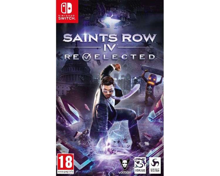 SAINTS ROW IV RE-ELECTED