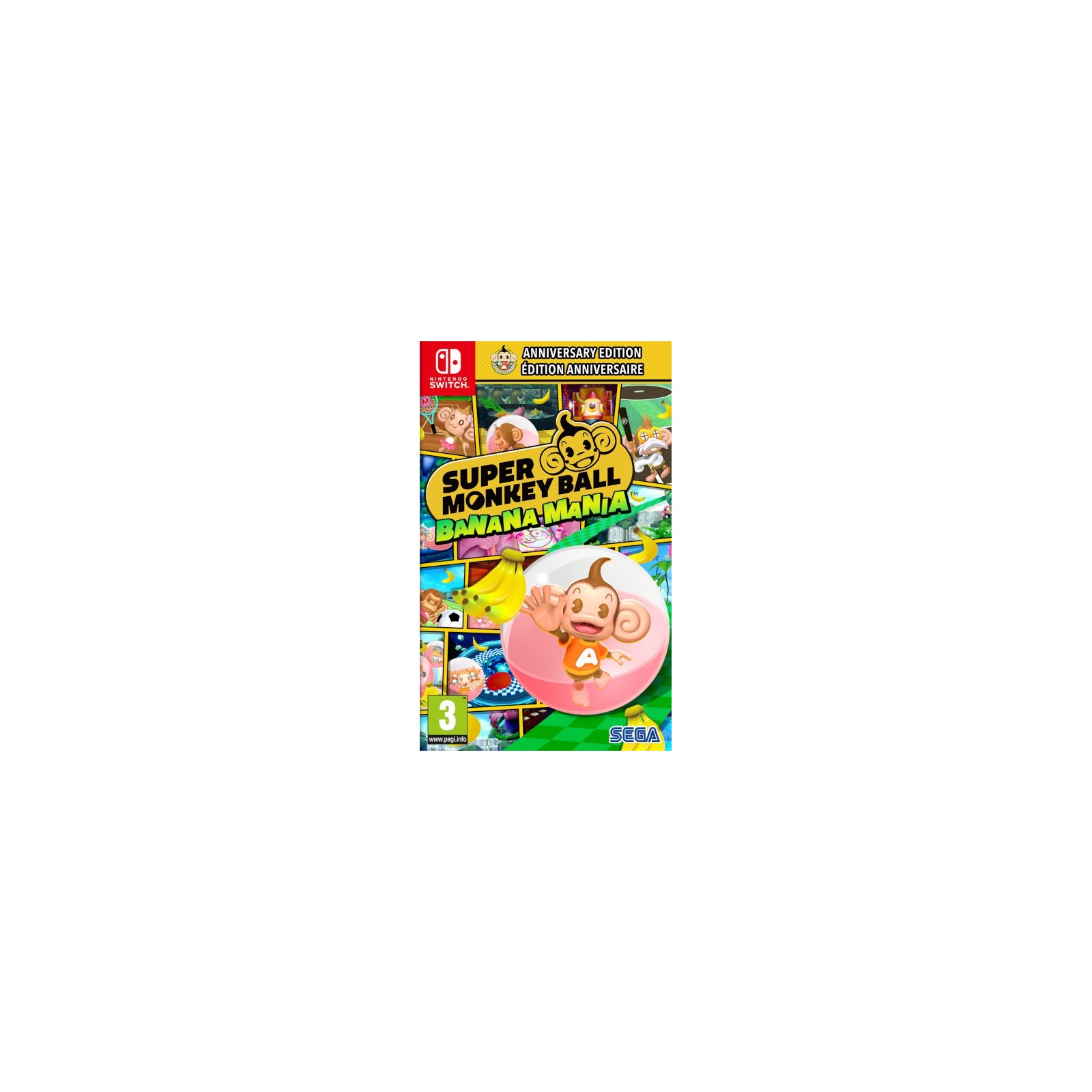 SUPER MONKEY BALL BANANA MANIA LAUNCH EDITION