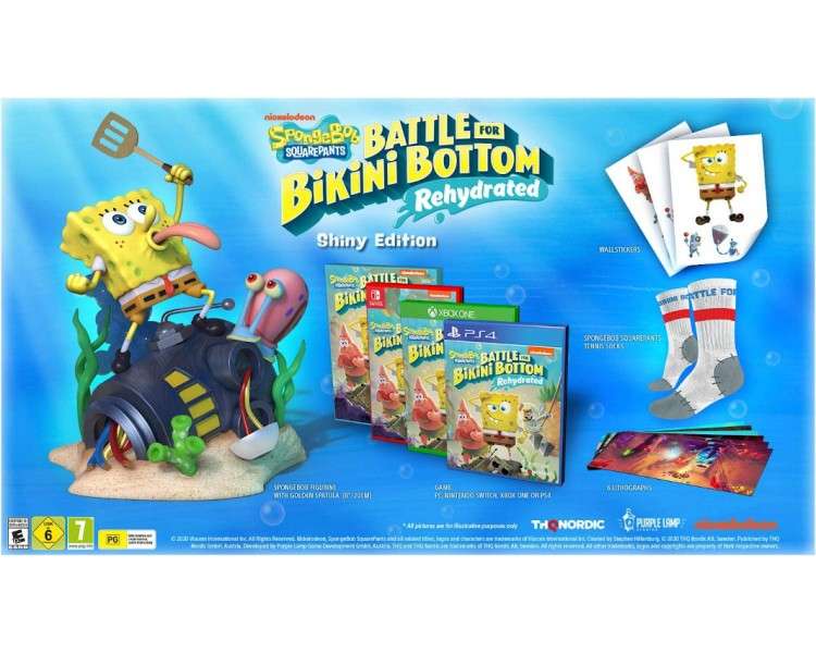 BOB ESPONJA: BATTLE FOR BIKINI BOTTOM REHYDRATED SHINY EDITION