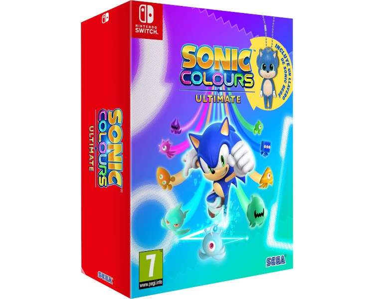 SONIC COLOURS:ULTIMATE. COLLECTOR EDITION (INCLUYE LLAVERO SONIC BEBE)