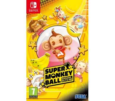 SUPER MONKEY BALL BANANA BLITZ HD (PEGATINAS EN EL INTERIOR)