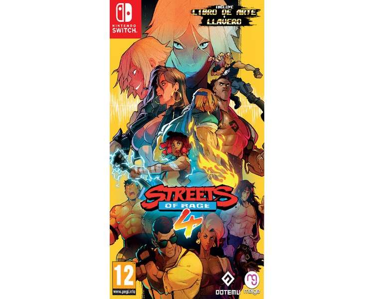 STREETS OF RAGE 4 (INCLUYE LIBRO DE ARTE + LLAVERO)