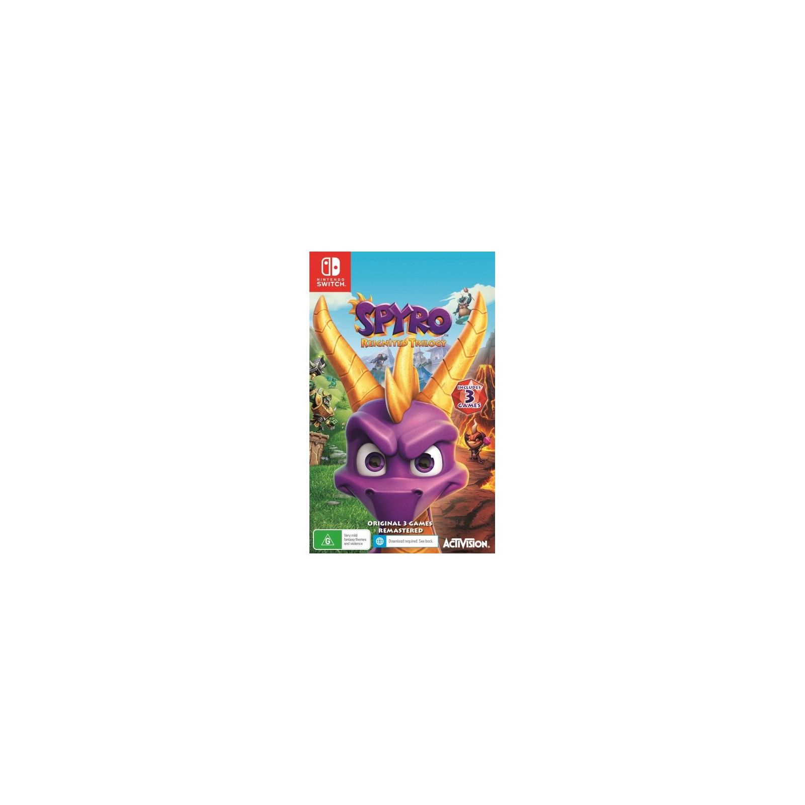 SPYRO REIGNITED TRILOGY (INCLUYE 3 JUEGOS)