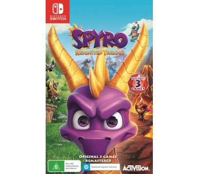 SPYRO REIGNITED TRILOGY (INCLUYE 3 JUEGOS)