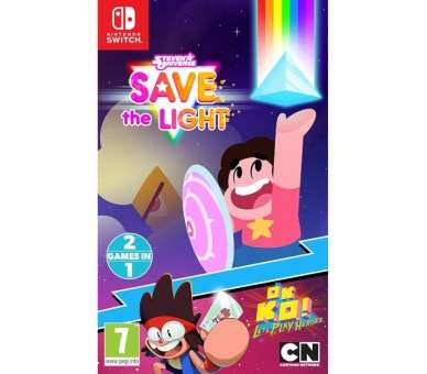 STEVEN UNIVERSE: SALVA LA LUZ + ¡OK K.O! QUIERO SER HÉROES (2&1)