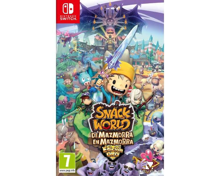 SNACK WORLD: DE MAZMORRA EN MAZMORRA EDICION ORO