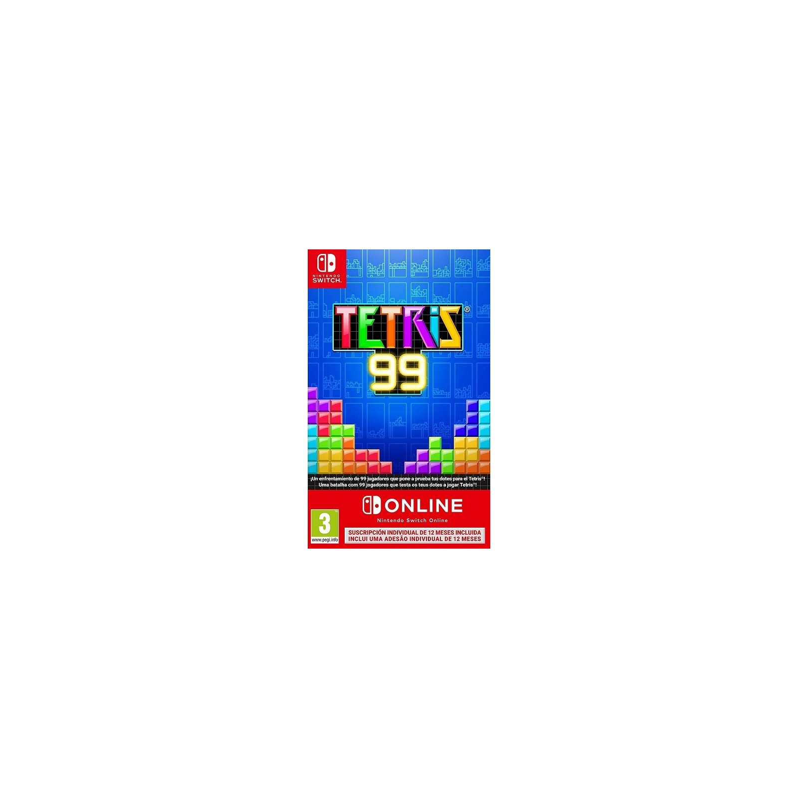 TETRIS 99 + 12 MESES NINTENDO SWITCH ONLINE