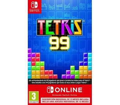 TETRIS 99 + 12 MESES NINTENDO SWITCH ONLINE