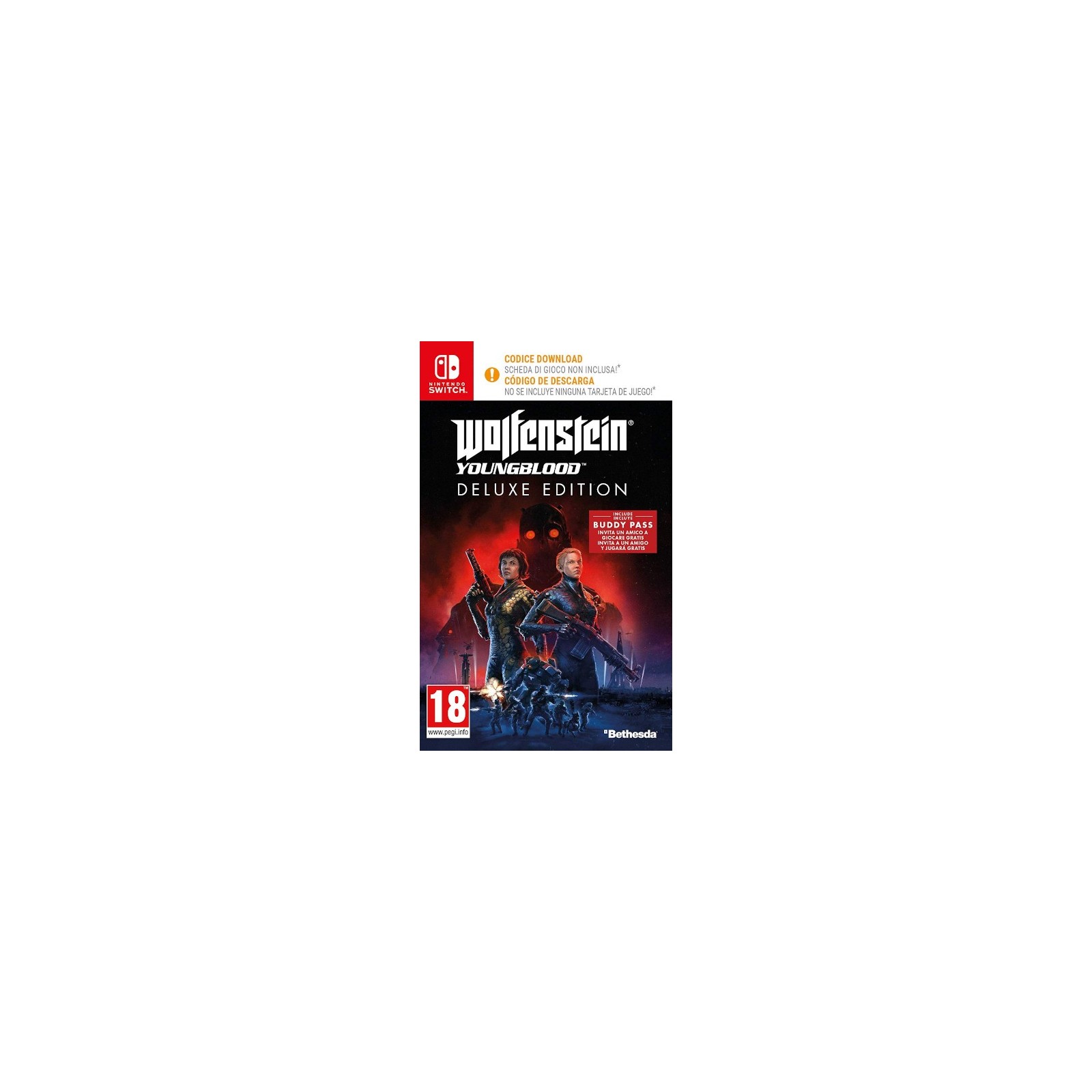 WOLFENSTEIN YOUNGBLOOD DELUXE EDITION (INCLUYE BUDDY PASS) (CIAB)