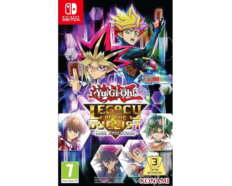 YU-GI-OH! LEGACY OF THE DUELIST: LINK EVOLUTION (3 CARTAS EXCLUSIVAS)