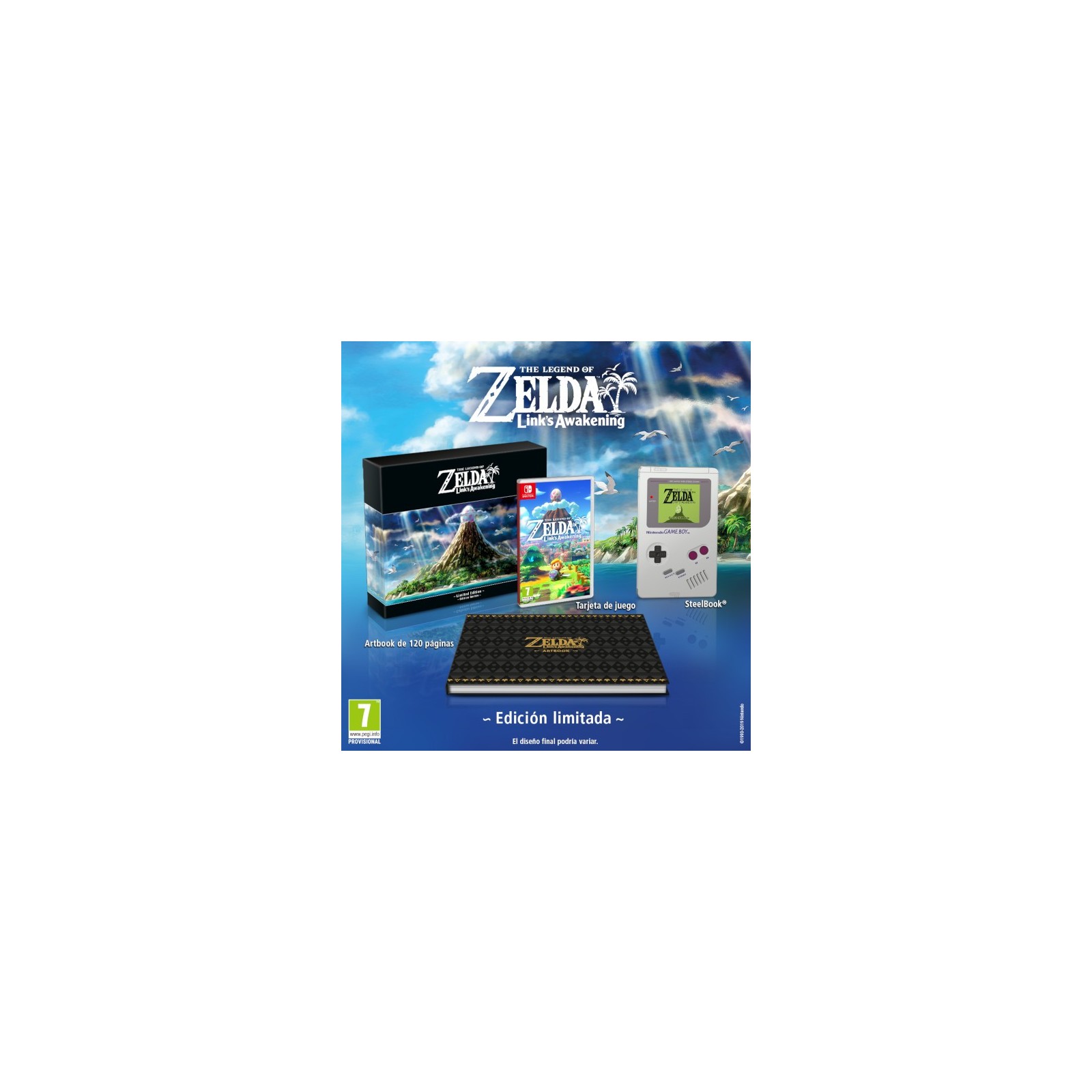 THE LEGEND OF ZELDA LINK'S AWAKENING LIMITED ED. (IMP)