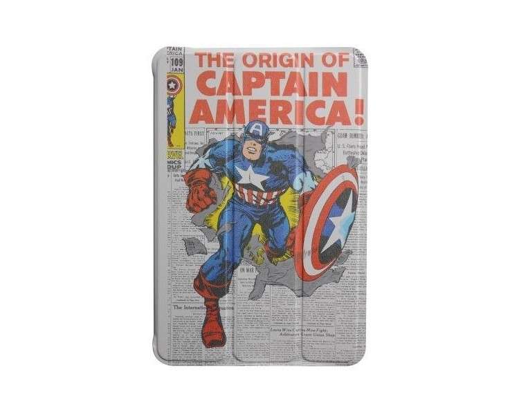 PDP CARCASA FOLIO MARVEL CAPITAN AMERICA (IPAD MINI)