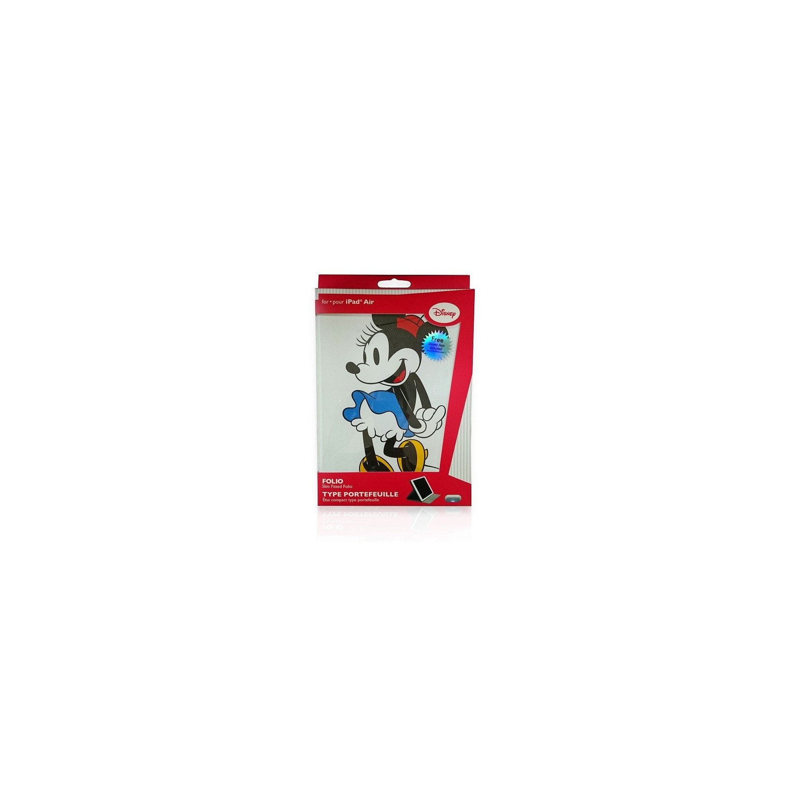 PDP CARCASA FOLIO DISNEY MINNIE CON FUNCION STAND (IPAD 5)