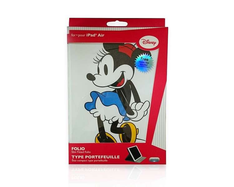 PDP CARCASA FOLIO DISNEY MINNIE CON FUNCION STAND (IPAD 5)