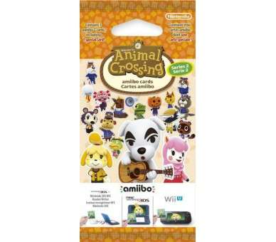 PACK 3 TARJETAS AMiiBO ANIMAL CROSSING (SERIE 2) (IMP)