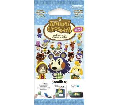 PACK 3 TARJETAS AMiiBO ANIMAL CROSSING (SERIE 3) (IMP)