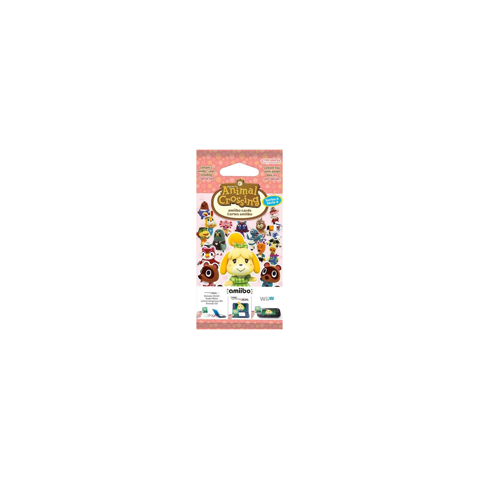 PACK 3 TARJETAS AMiiBO ANIMAL CROSSING (SERIE 4) (IMP)