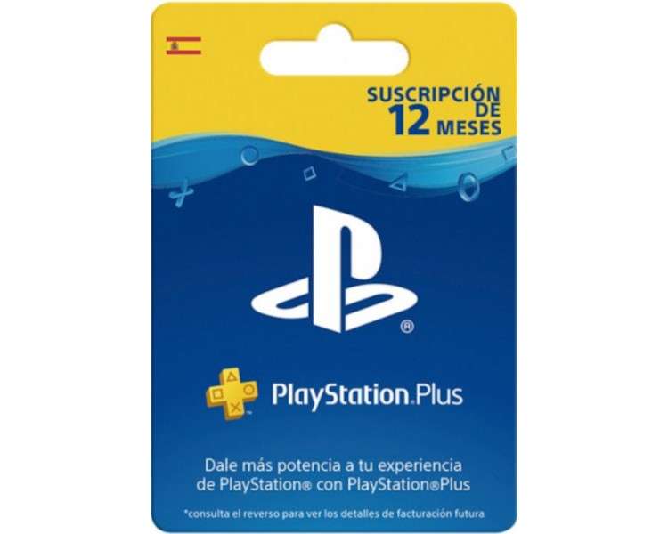 PLAYSTATION PLUS SUSCRIPCION DE 12 MESES (PS4/PS3/PS VITA)