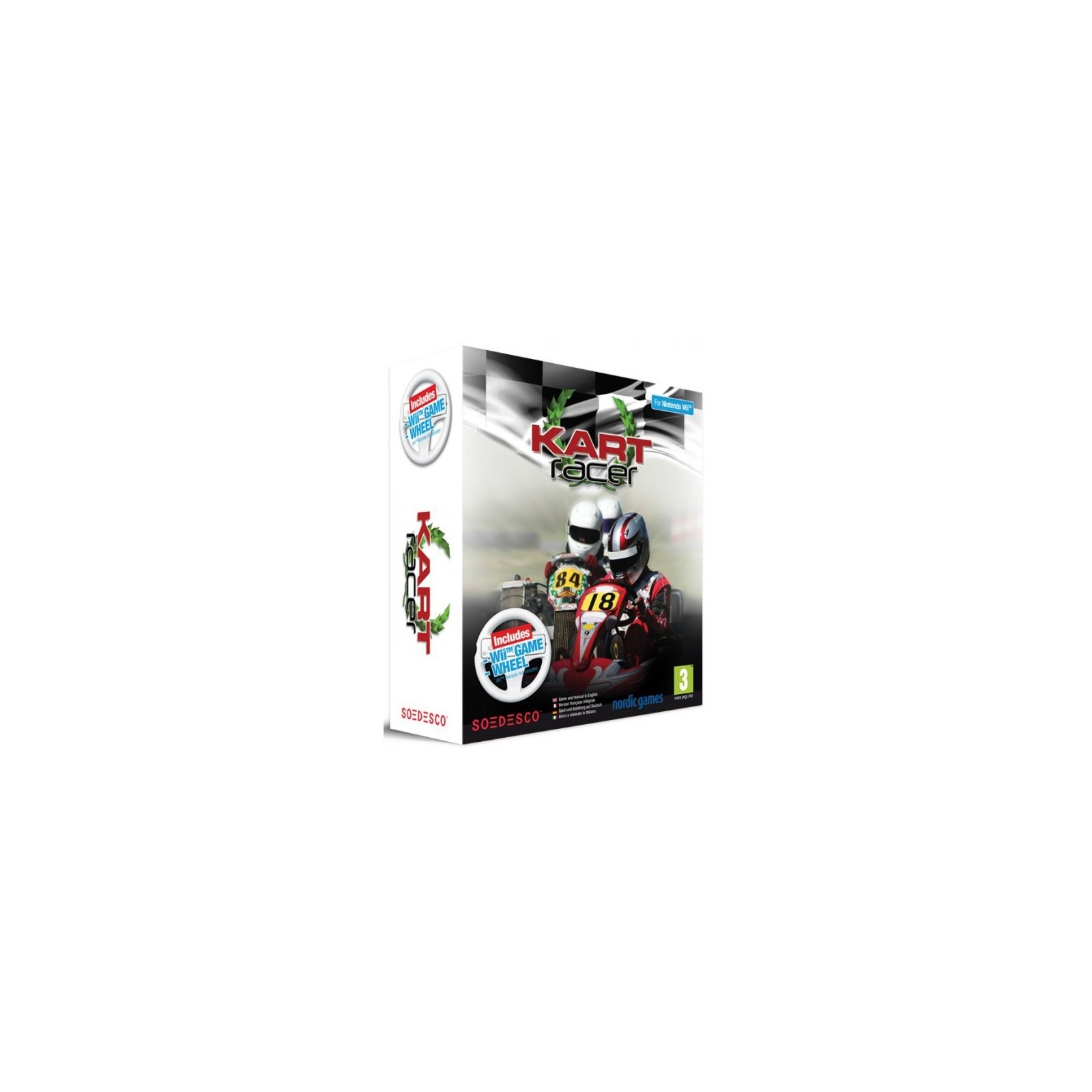 KART RACER + VOLANTE PARA MANDO Wii