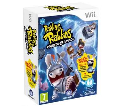 RAVING RABBIDS REGRESO AL PASADO + FIGURA