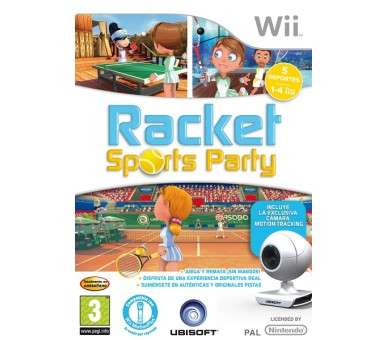 RACKET SPORTS PARTY + CAMARA