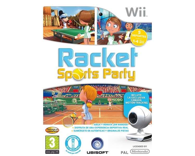 RACKET SPORTS PARTY + CAMARA