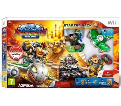 SKYLANDERS SUPERCHARGERS RACING STARTER PACK (INCLUYE FIGURA BOWSER COMPATIBLE CON AMiiBO)