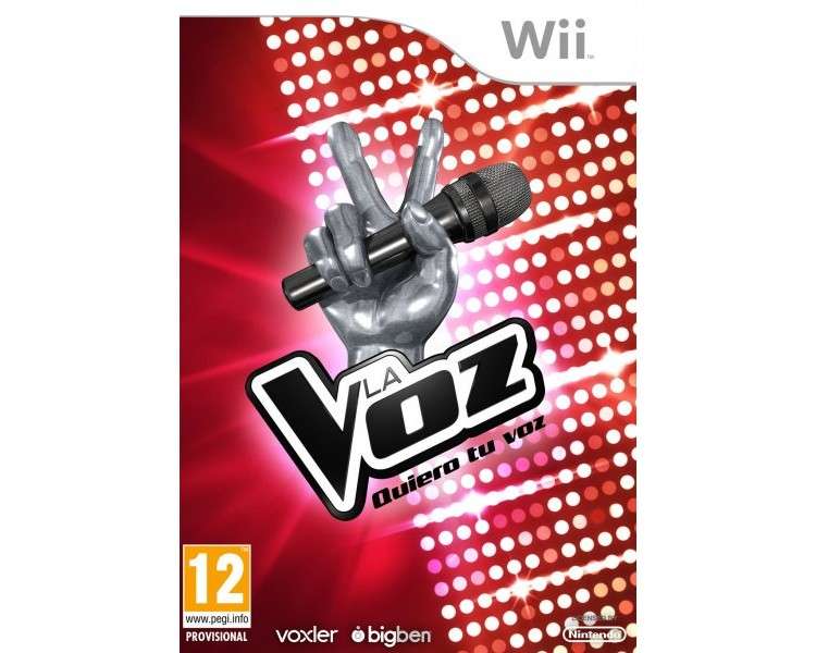 LA VOZ: QUIERO TU VOZ (Wii U)