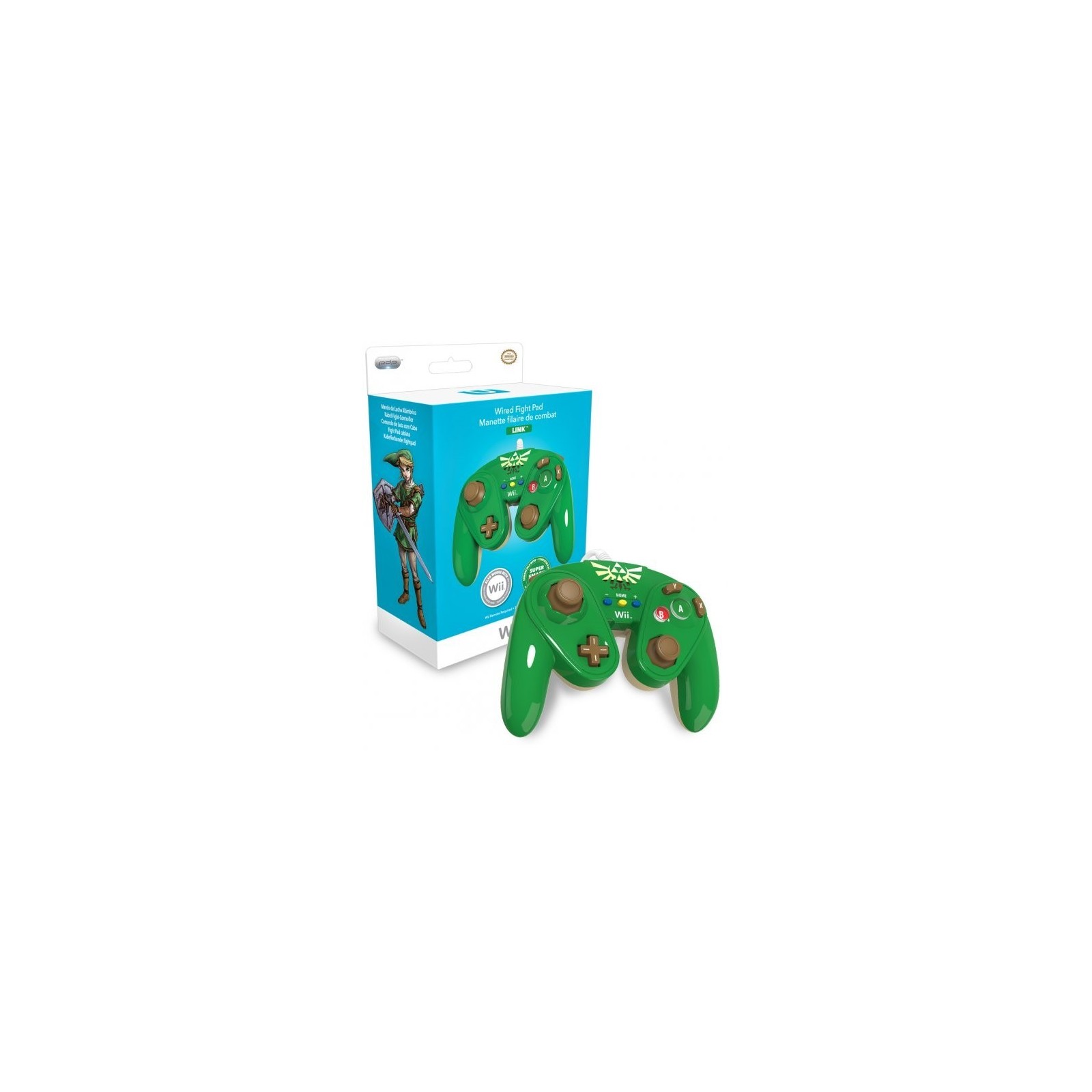 MANDO WIRED FIGHT PAD ZELDA LINK (OFICIAL)