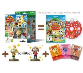 ANIMAL CROSSING: AMiiBO FESTIVAL (2 FIGURAS AMiiBO + 3 TARJETAS AMiiBO)