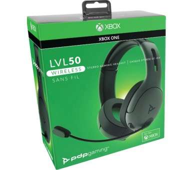 PDP AURICULARES LVL50 WIRELESS NEGRO CAMO