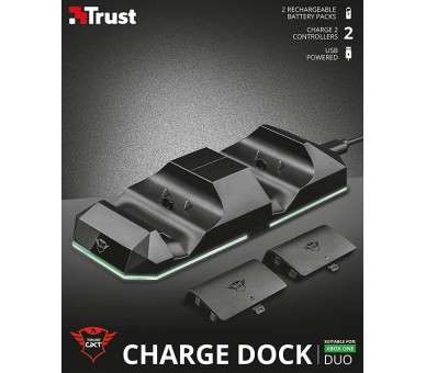 TRUST DUO CHARGE DOCK  GXT 237 (XBOX X)