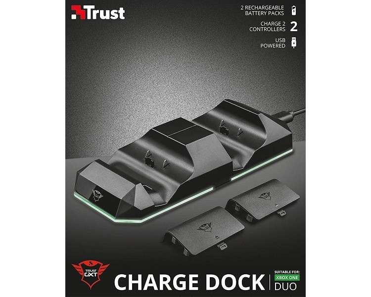 TRUST DUO CHARGE DOCK  GXT 237 (XBOX X)