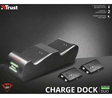 TRUST DUO CHARGING DOCK  GXT 247