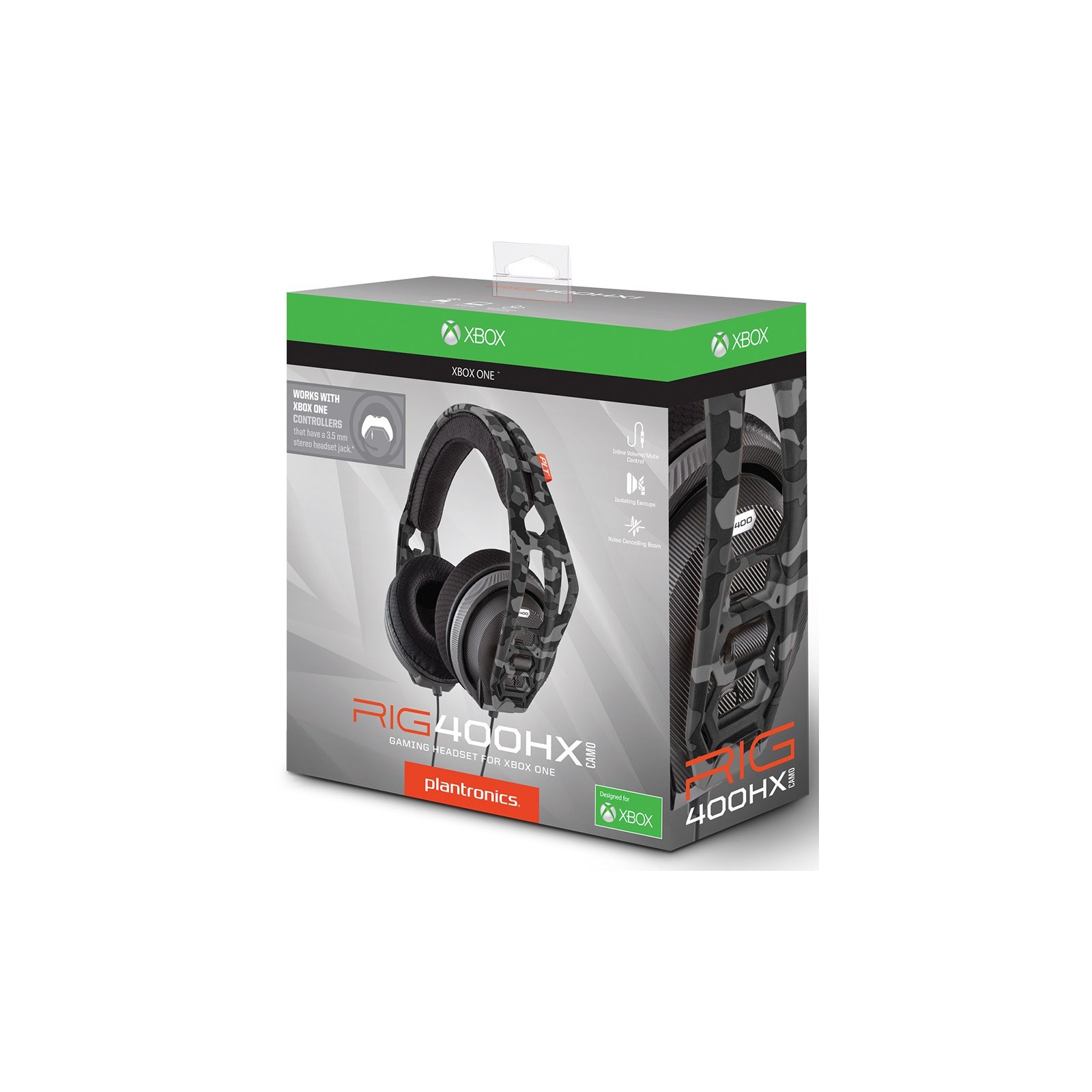 PLANTRONICS GAMING HEADSET RIG SERIE 400HX CAMO