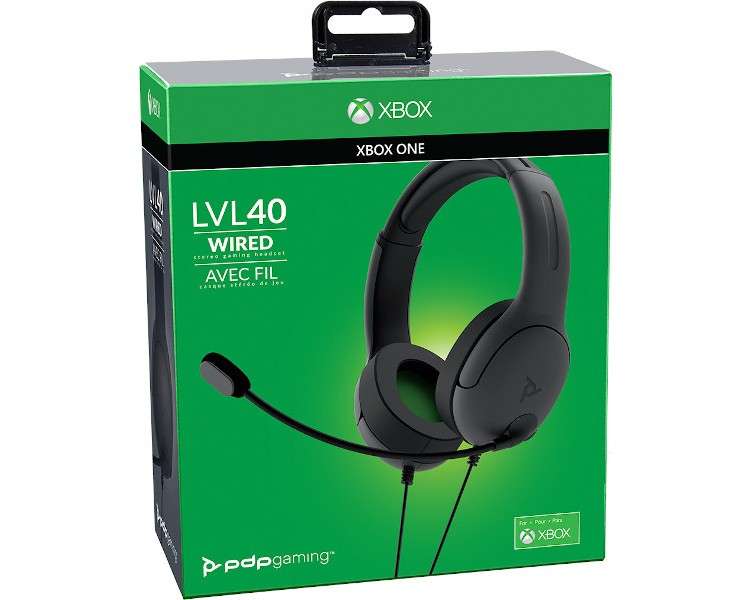 PDP LVL 40 WIRED STEREO GAMING HEADSET BLACK CAMO (NEGRO CAMO)