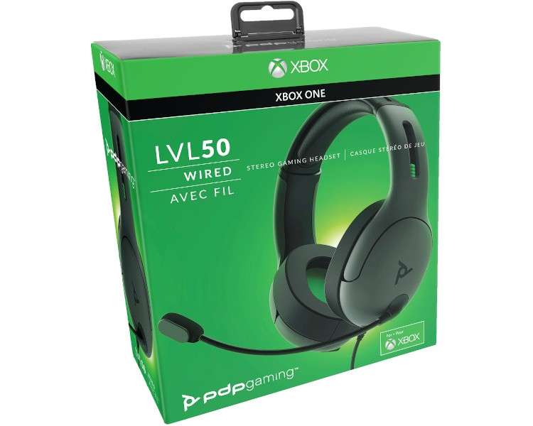 PDP AURICULARES LVL50 WIRED NEGRO CAMO