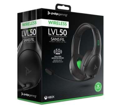 PDP WIRELESS HEADSET LVL50 GRIS (XBOX SERIES/PC)