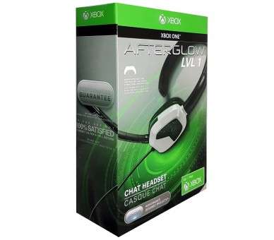 AFTERGLOW CHAT HEADSET  LVL 1 BLANCO