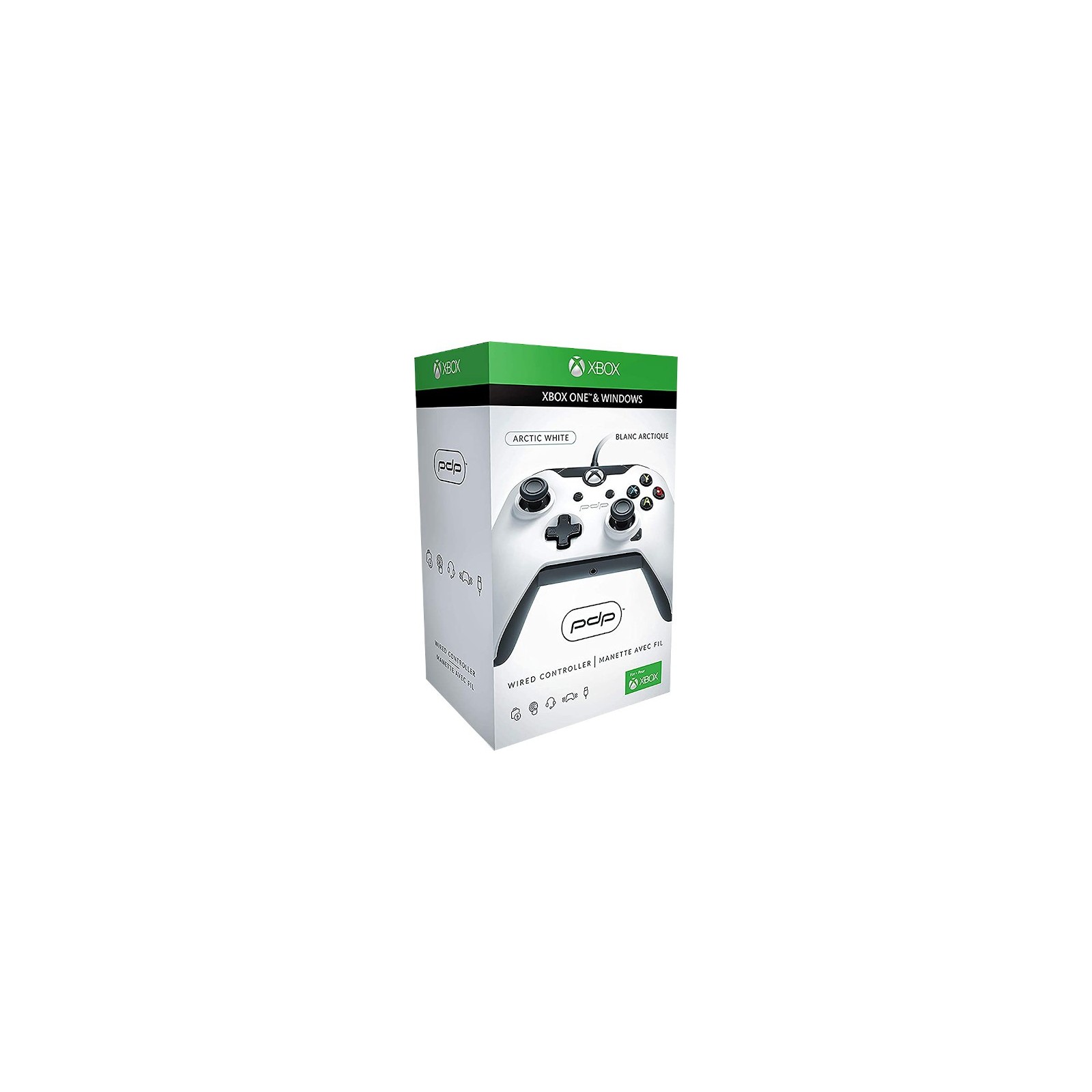 PDP WIRED CONTROLLER ARTIC WHITE (XBOXONE/PC)