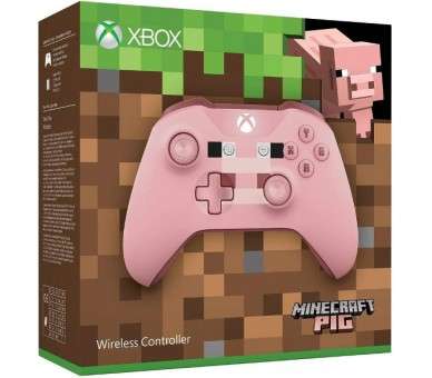 WIRELESS CONTROLLER MINECRAFT PIG ROSA ED.LIMITADA