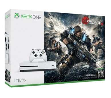 1 TB/TO XB ONE S BLANCA + GEARS OF WAR 4