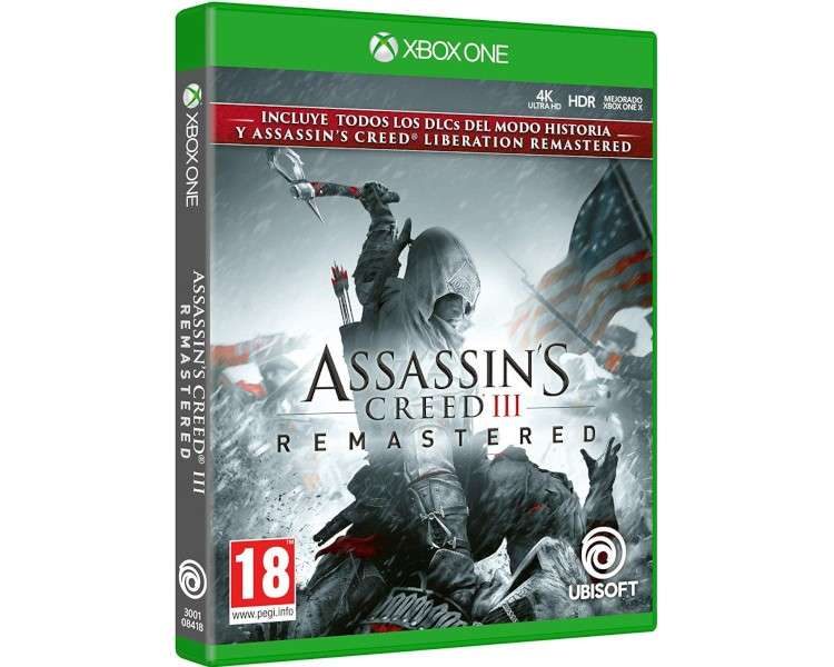 ASSASSIN'S CREED III REMASTERED (INCLUYE ASSASSIN'S CREED LIBERATION)