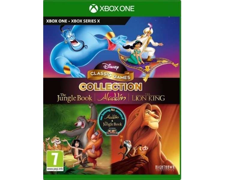 DISNEY CLASSIC GAMES COLLECTION: EL LIBRO DE LA SELVA, ALADDIN Y EL REY LEÓN (XBOX SERIES)