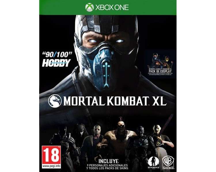 MORTAL KOMBAT XL (INCLUYE PACK DE COSPLAY)