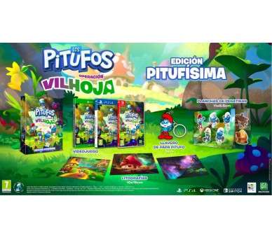 LOS PITUFOS OPERACION VILHOJA SMURFTASTIC EDITION(LLAVERO PAPA PITUFO/PEGATINAS/3 LITOGRAFIAS)XBOX X