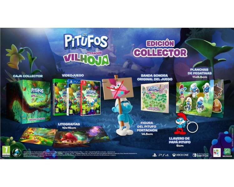 LOS PITUFOS OPERACION VILHOJA EDICION COLLECTOR