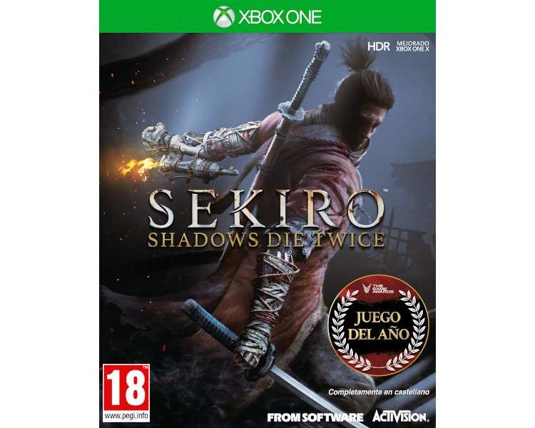 SEKIRO-SHADOWS DIE TWICE JUEGO DEL AÑO