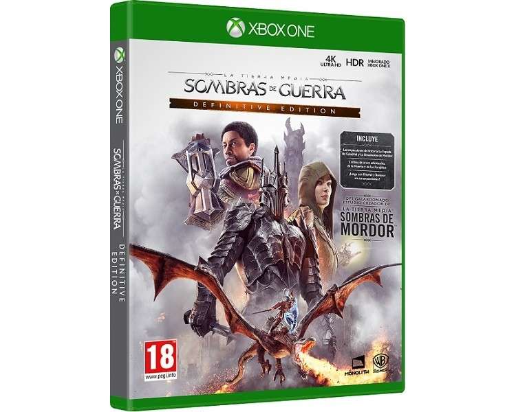 LA TIERRA MEDIA SOMBRAS DE GUERRA DEFINITIVE EDITION