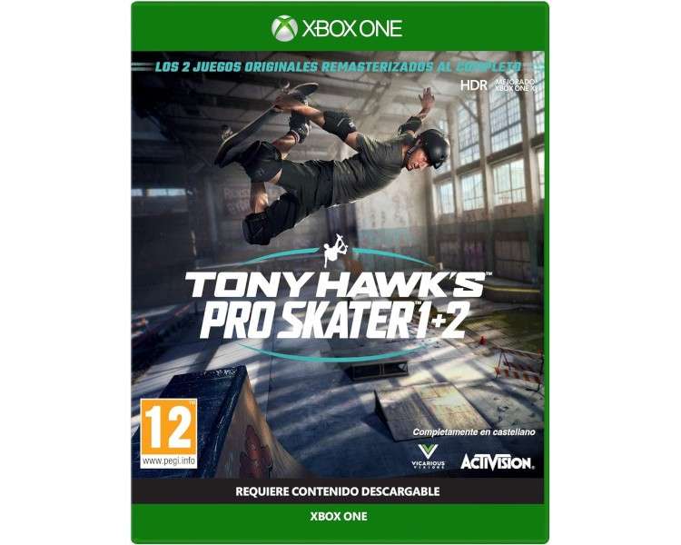 TONY HAWK’S PRO SKATER 1+2